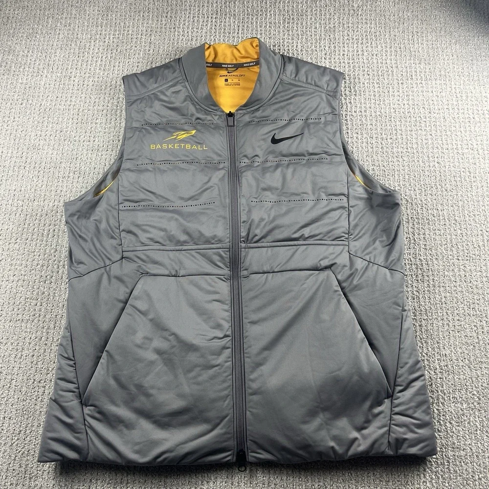 Nike Golf Aeroloft Performance Gilet Puffer Vest 932225 Toledo Rockets Mens XL